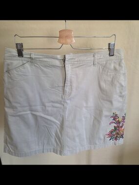 croft & barrow Khaki Classic Fit Skort